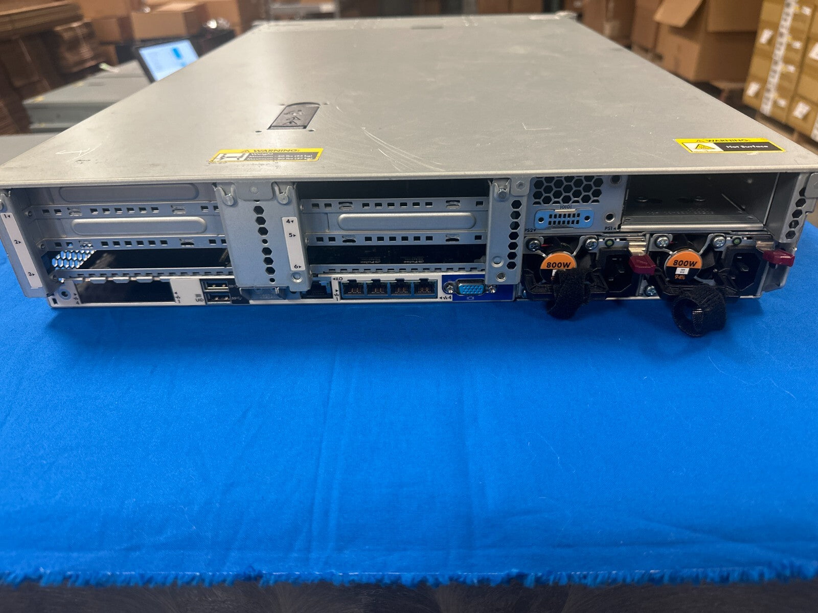 HPE PROLIANT DL380 GEN9 24SFF 843307-001 SERVER W/ Heatsink Fan 800W PSU