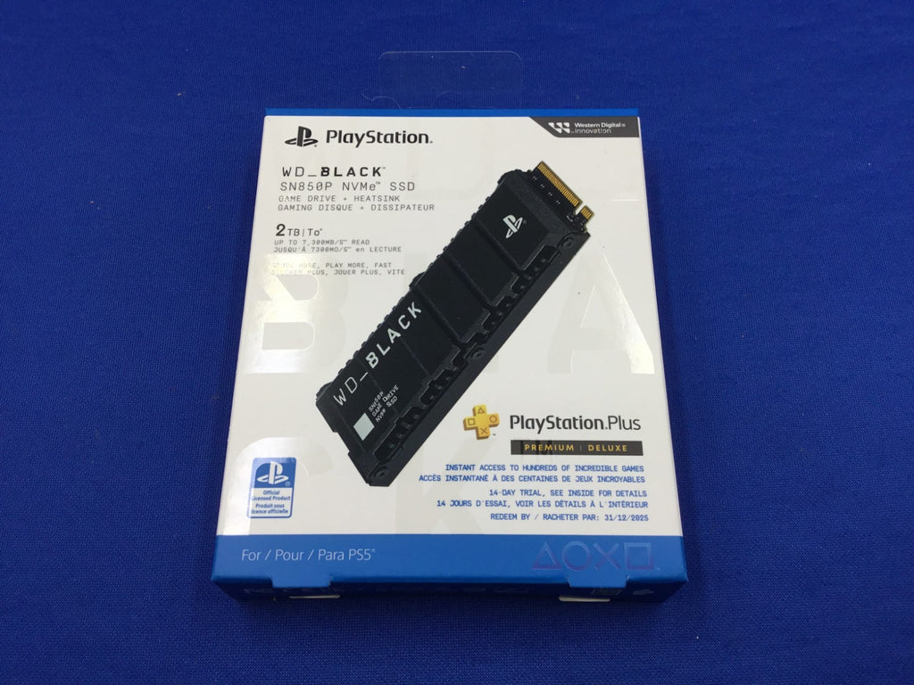 WD_BLACK SN850P 2TB NVMe PCIe Internal SSD for PS5 consoles WDBBYV0020BNC New