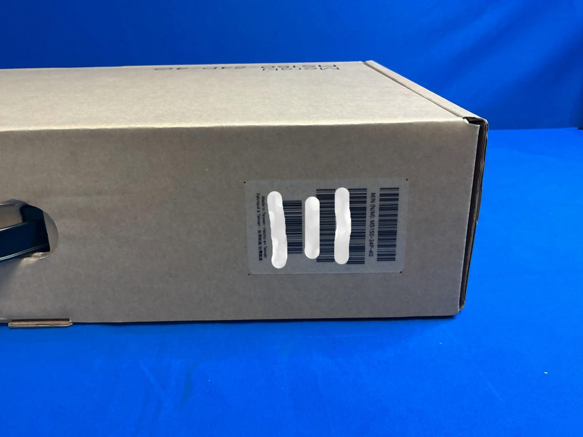 CISCO MERAKI MS150-24P-4G 24-PORT POE 4X1G UPLINK CLOUD MANAGED SWITCH UNCLAIMED