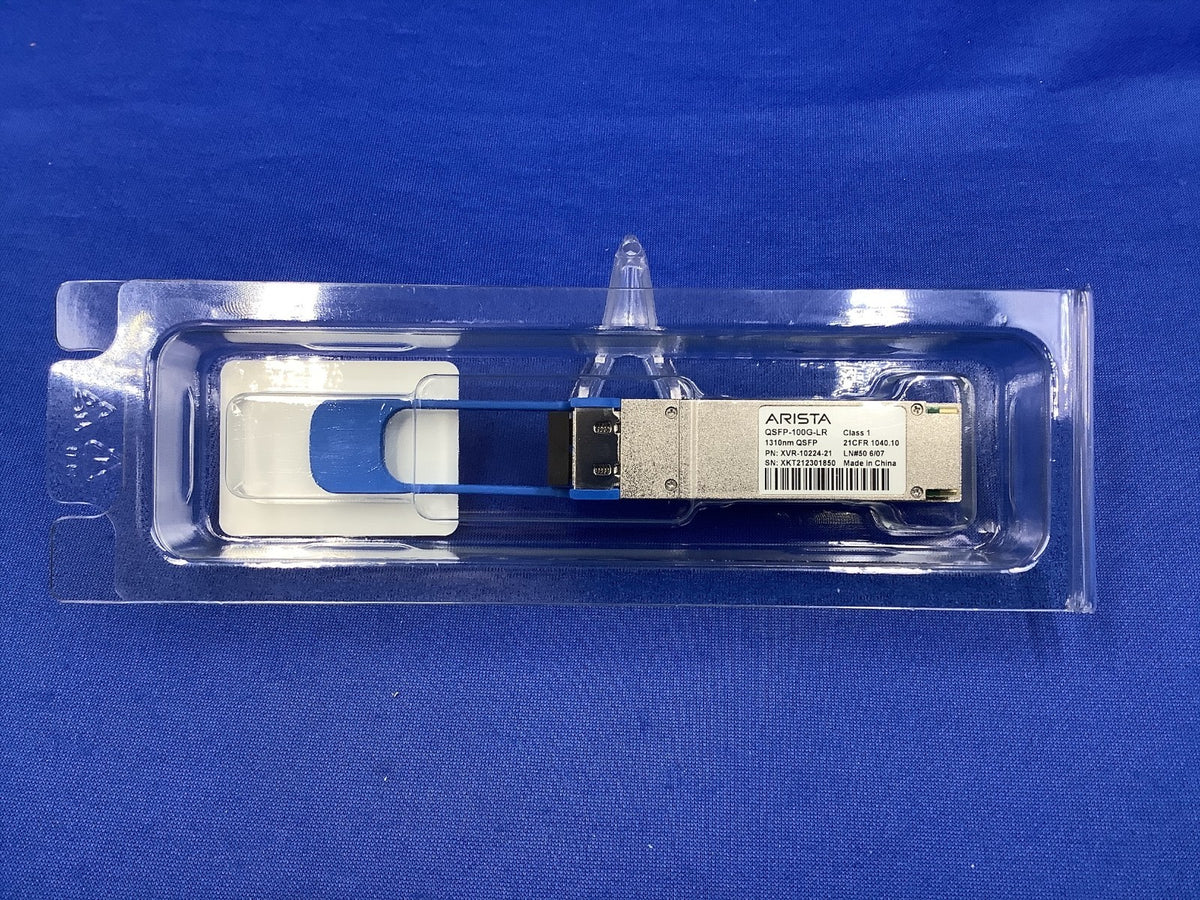 QSFP-100G-LR-ARISTA 100GBASE-LR 10km SMF QSFP Transceiver XVR-10224-21