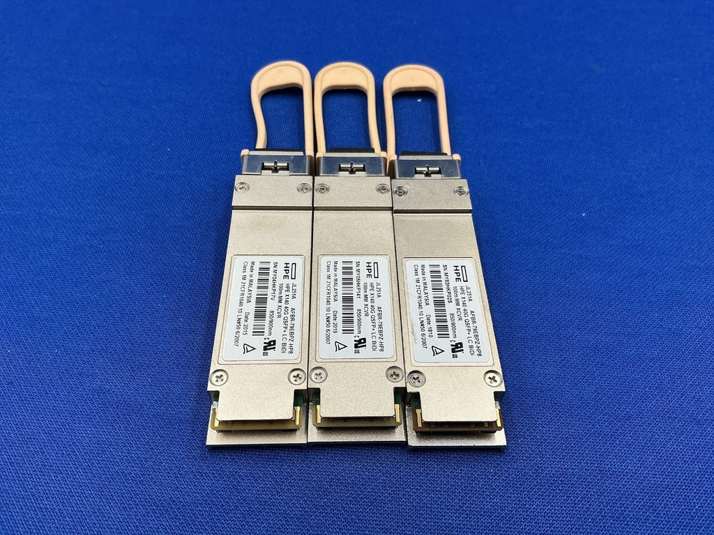 JL251A HPE X140 40G QSFP+ LC BiDi 100m MM XCVR