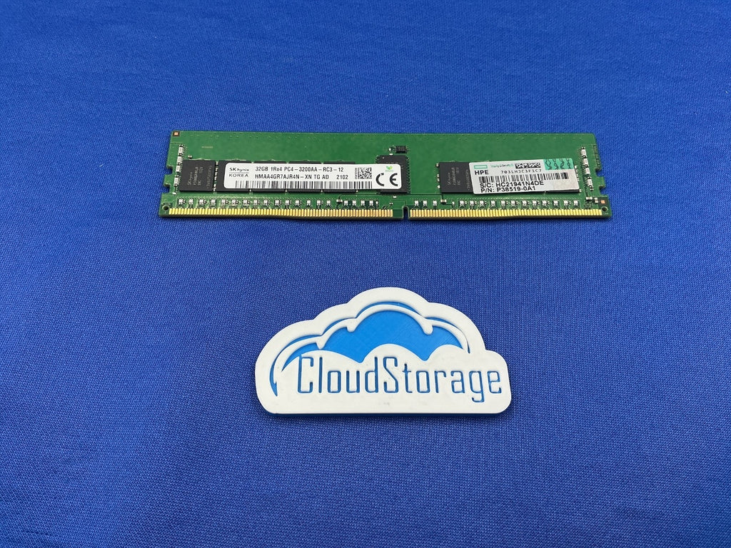 HYNIX 32GB (1X32GB) 1RX4 PC4-3200AA RDIMM MEMORY  HPE P38519-0A1