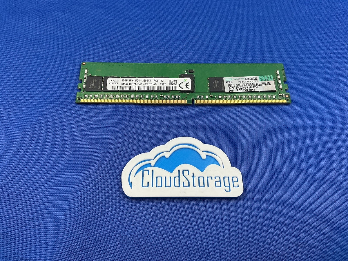 HYNIX 32GB (1X32GB) 1RX4 PC4-3200AA RDIMM MEMORY  HPE P38519-0A1