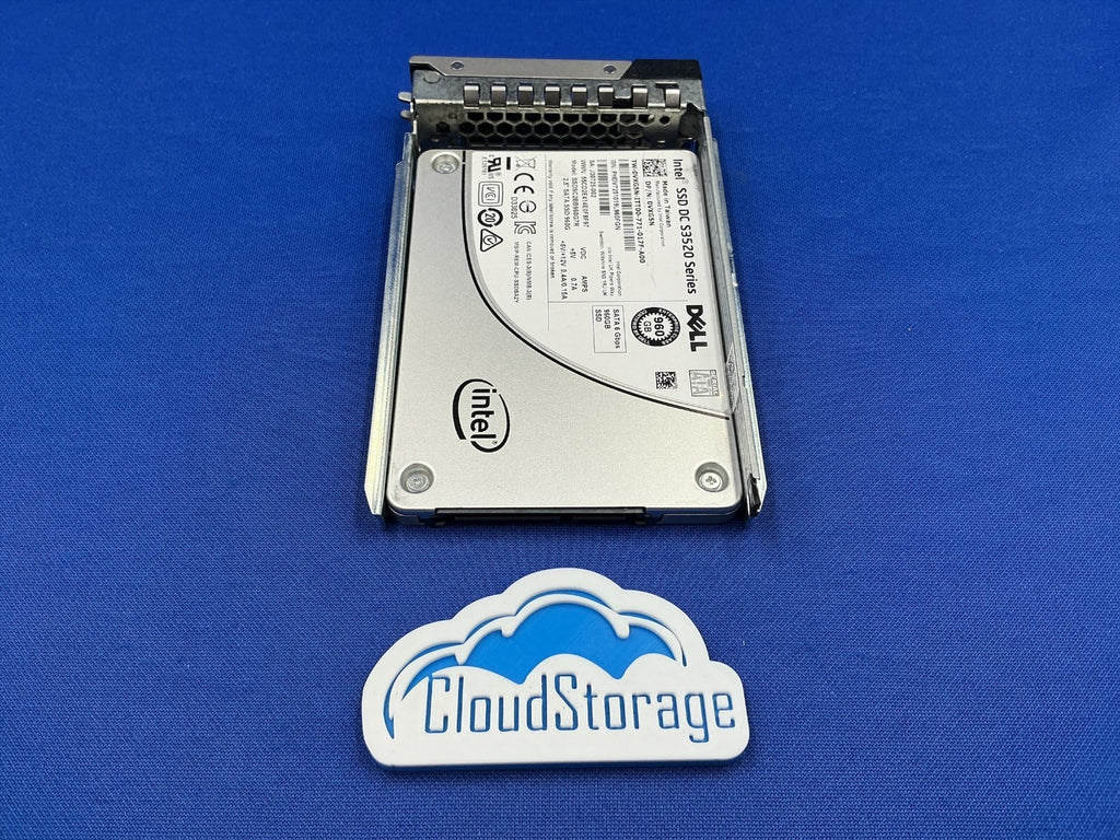 VXG5N  0VXG5N DELL INTEL DC S3520 SERIES 960GB 6Gbps SATA RI SSD SSDSC2BB960G7R