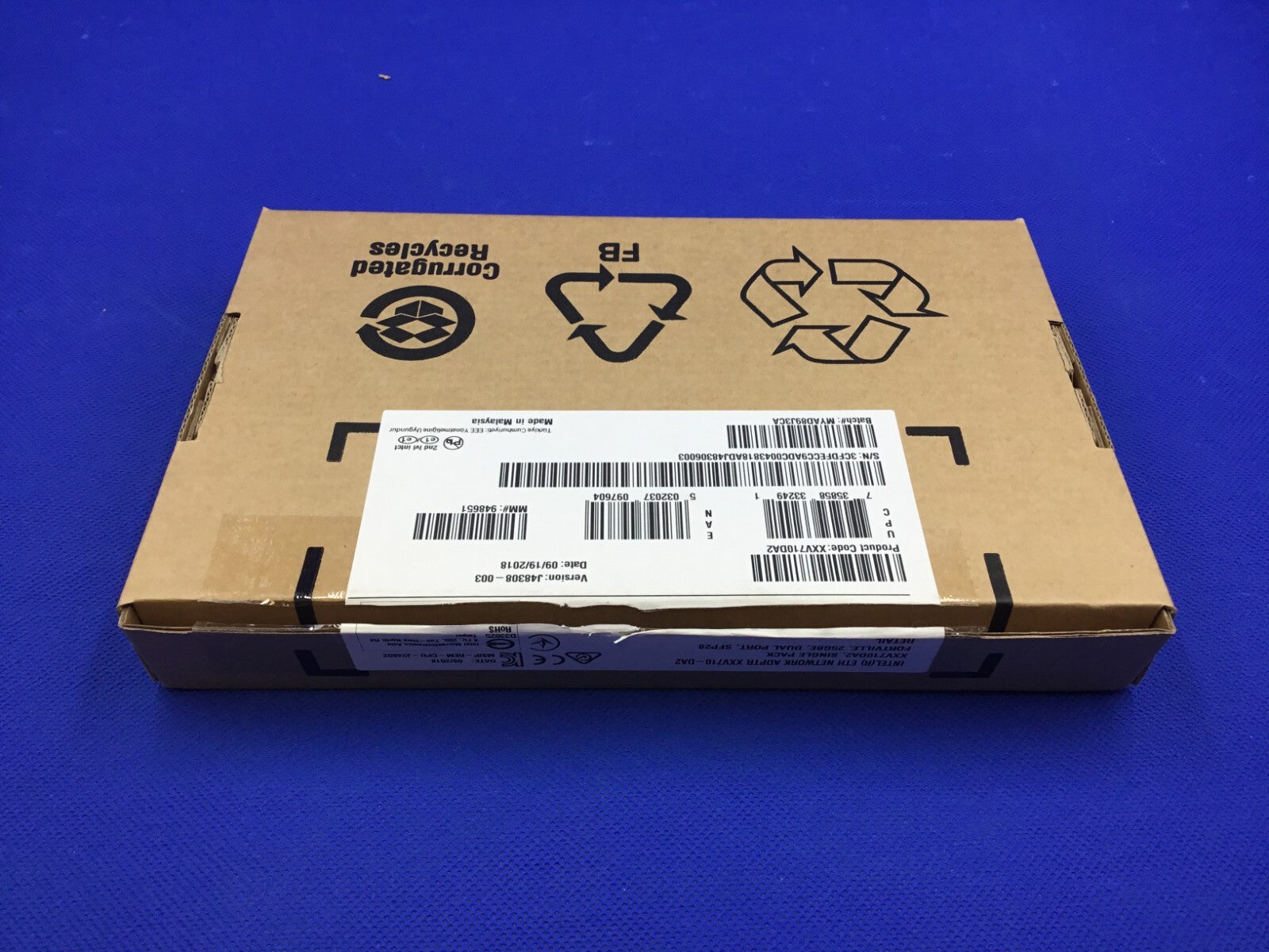 NOB XXV710-DA2 Intel Ethernet Network Adapter XXV710DA2BLK XXV710DA2