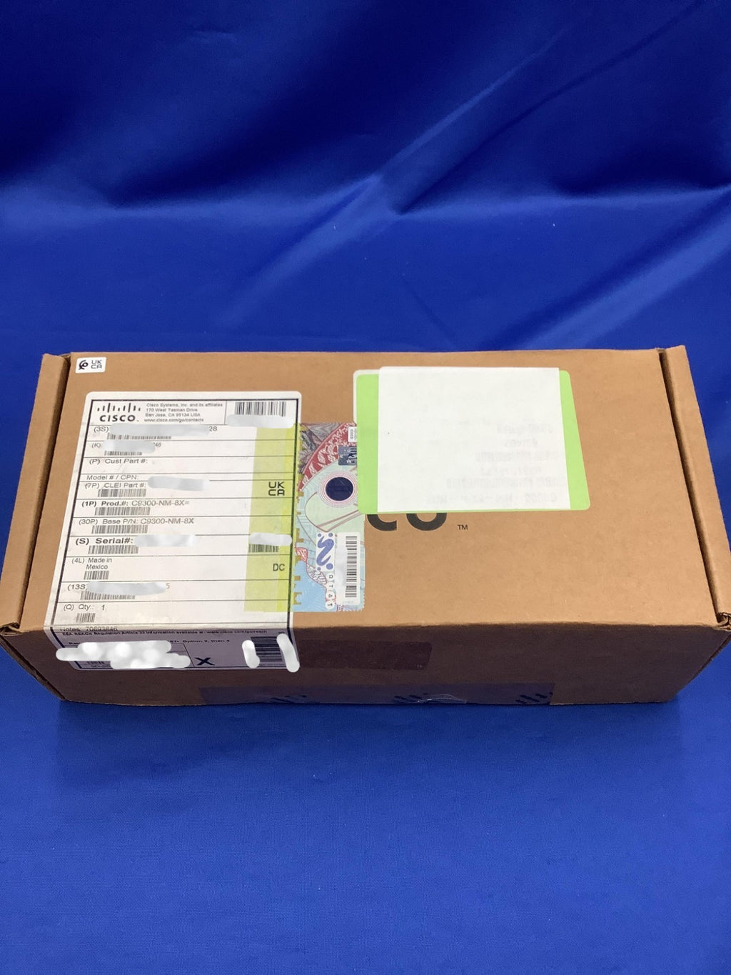 NOB C9300-NM-8X CISCO C9300 Series 8 x 10GE Network Module for Catalyst 9300