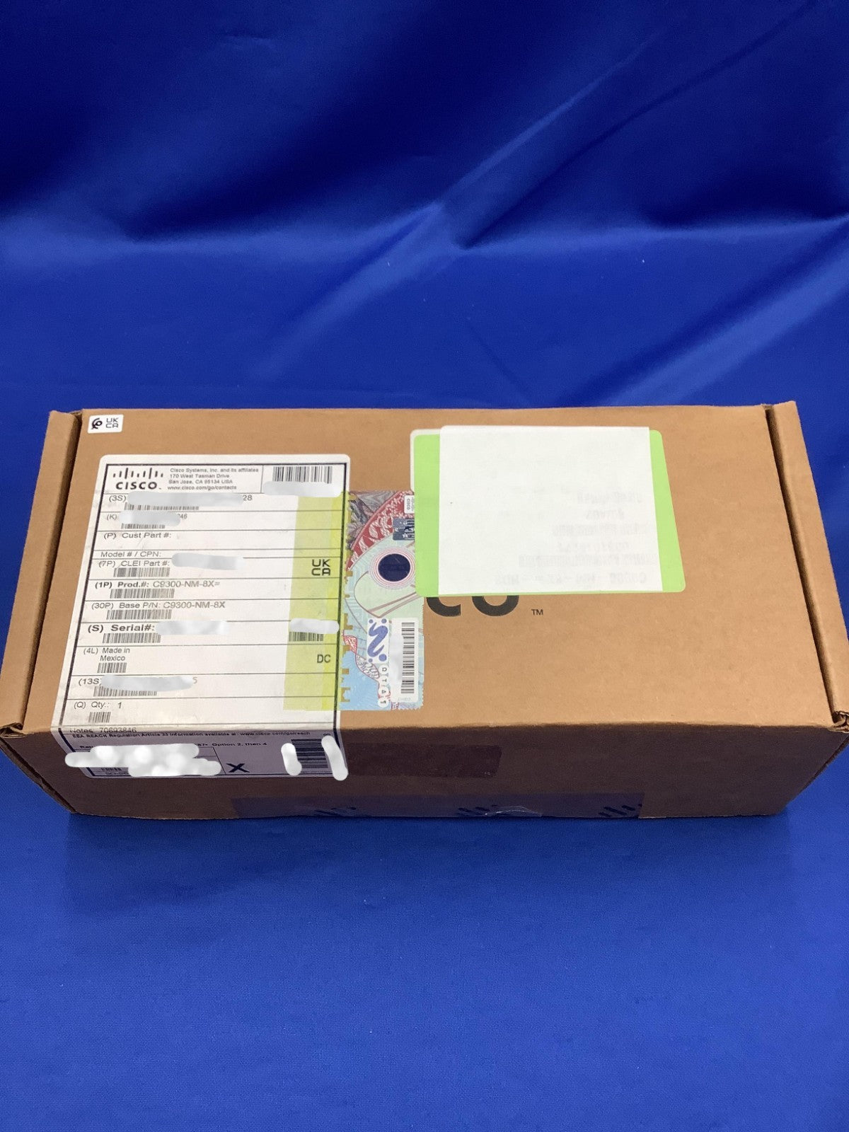 NOB C9300-NM-8X CISCO C9300 Series 8 x 10GE Network Module for Catalyst 9300