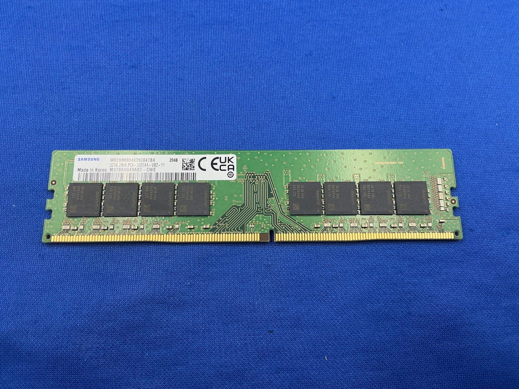 M378A4G43AB2-CWE SAMSUNG 32GB (1X32GB) 2RX8 PC4-3200AA UDIMM MEMORY