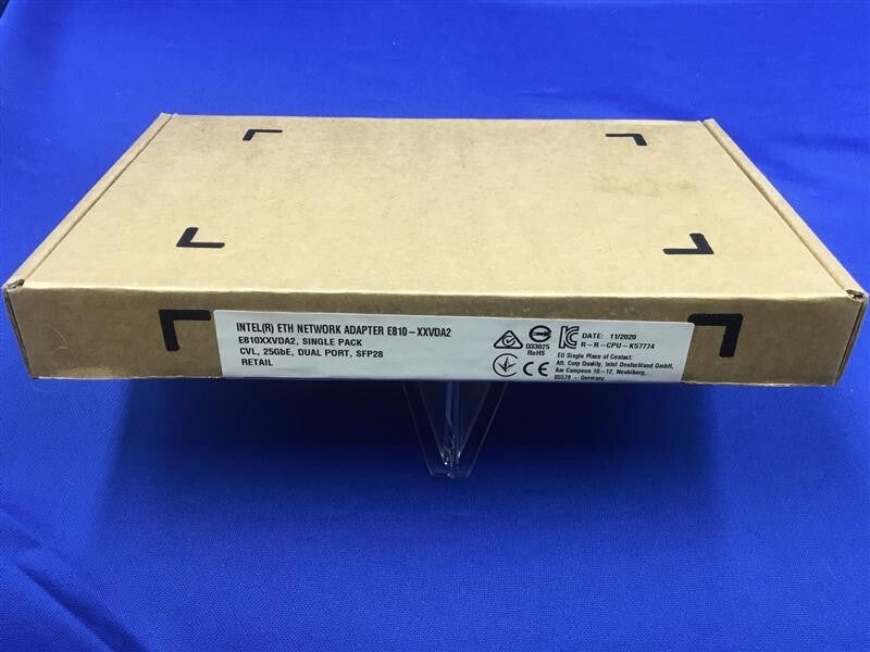F/S E810-XXVDA2 Intel 25GbE Ethernet Network Adapter E810XXVDA2 E810XXVDA2BLK