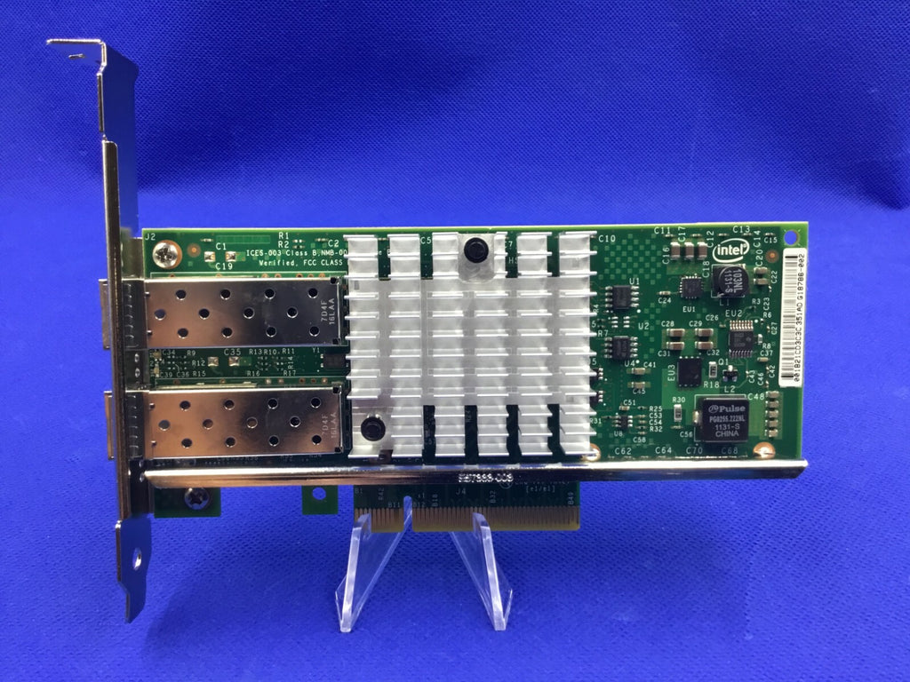 Both brackets DELL / INTEL X520-DA2 ETHERNET Adapter 10Gbps Dual Port E10G42BTDA