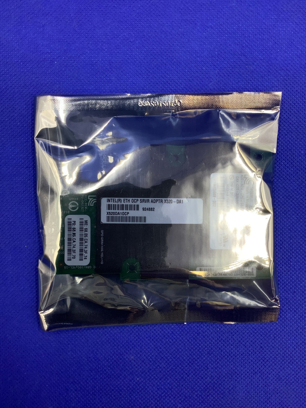 lot of 100pcs Intel Single Port 10GB SFP+ PCIe X520-DA1 Adapter X520DA1OCP