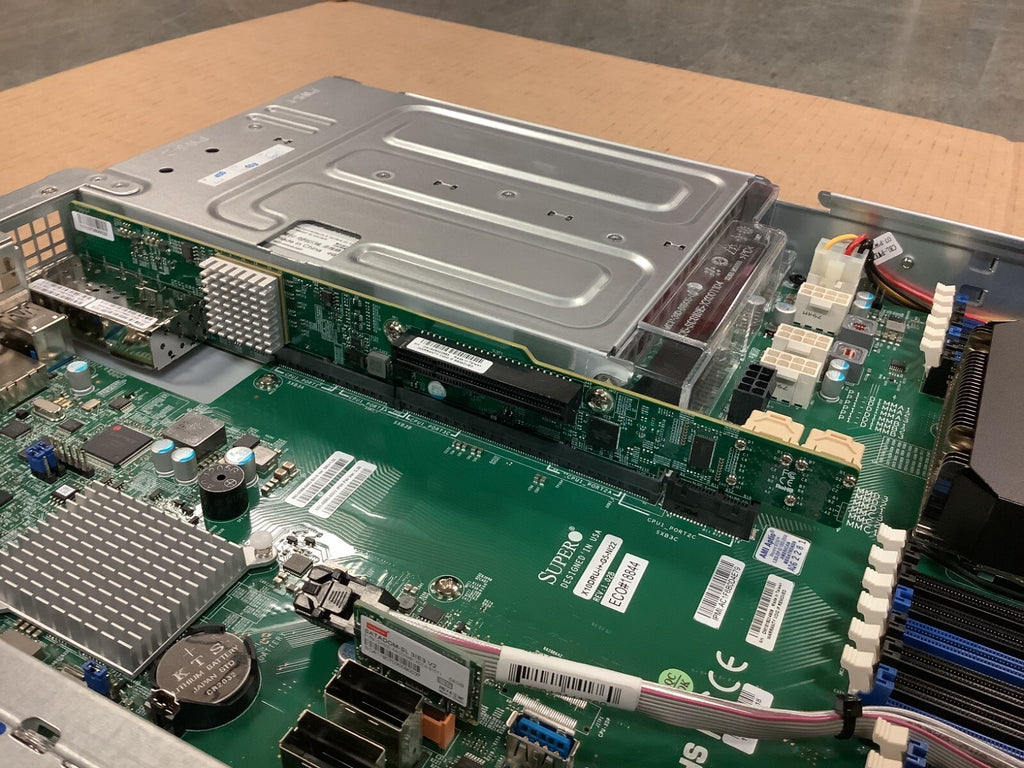 Supermicro CSE-819U With MOBO X10DRU-i+-G5-N, NX-3175-G5 CTO 2 Riser cards 2PSU