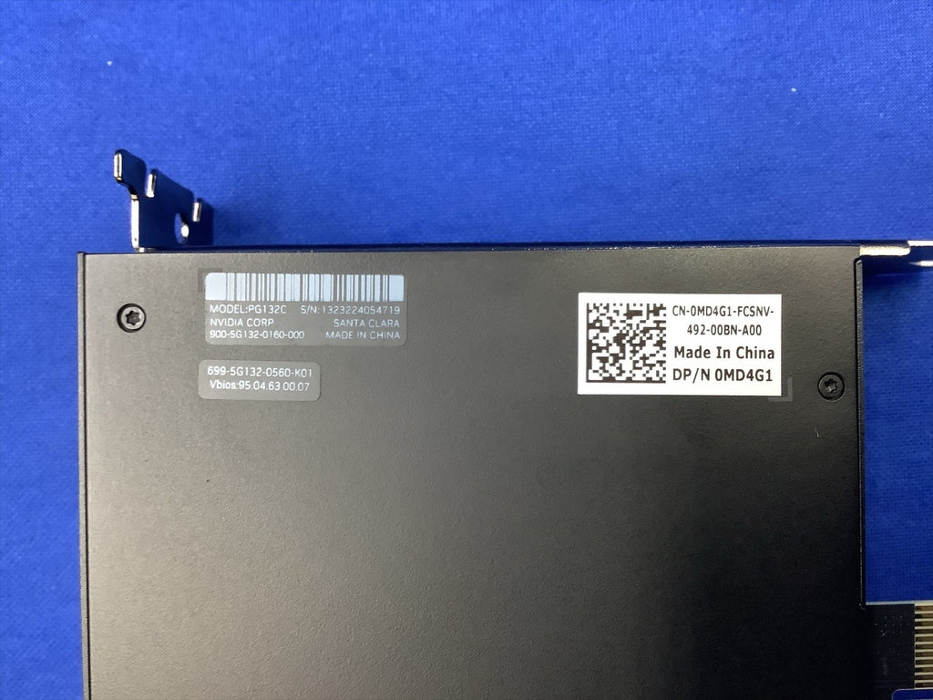 NVIDIA RTX 4500 Ada Generation 24GB GDDR6 PCIe4 x16 Graphics DELL 0MD4G1 MD4G1