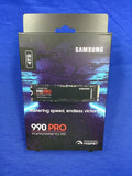 MZ-V9P4T0B/AM SAMSUNG 990 Pro 4TB M.2 2280 PCIe 4.0 x4 NVMe SSD  new sealed