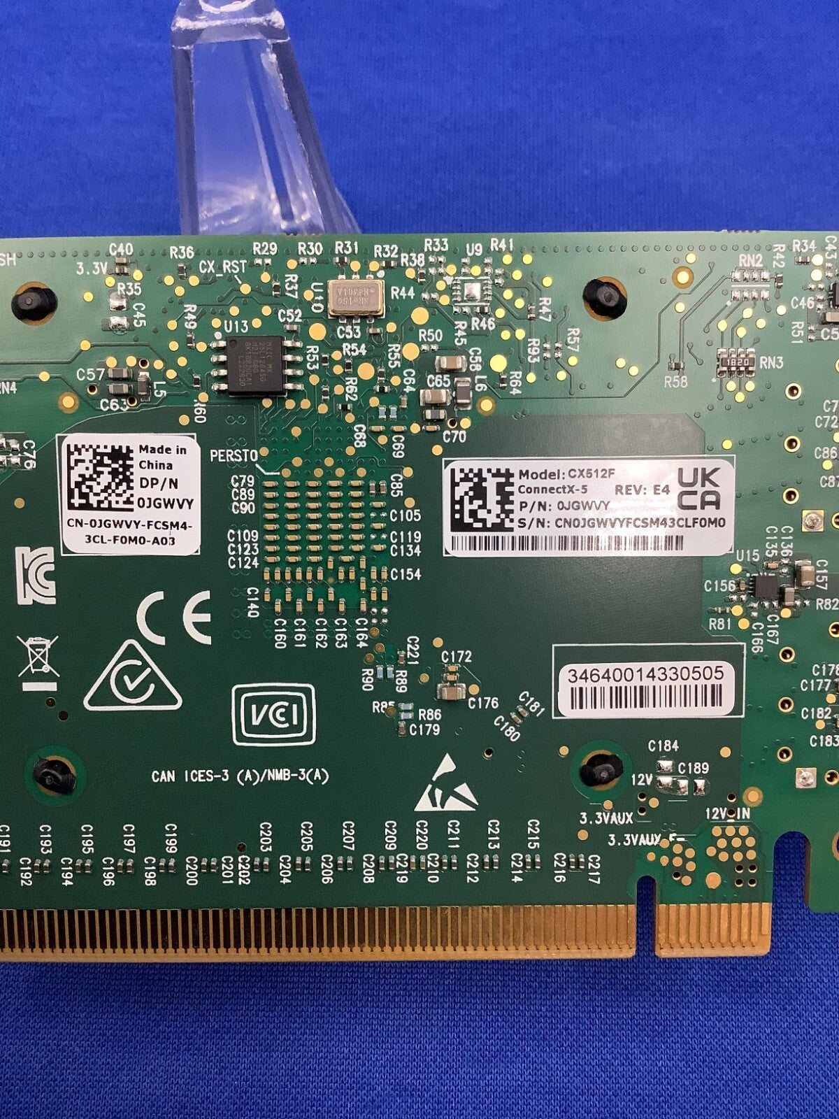 JGWVY Dell MELLANOX CONNECTX-5 CX512F 25G BE 2-PORT SFP28 NETWORK CARD 0JGWVY