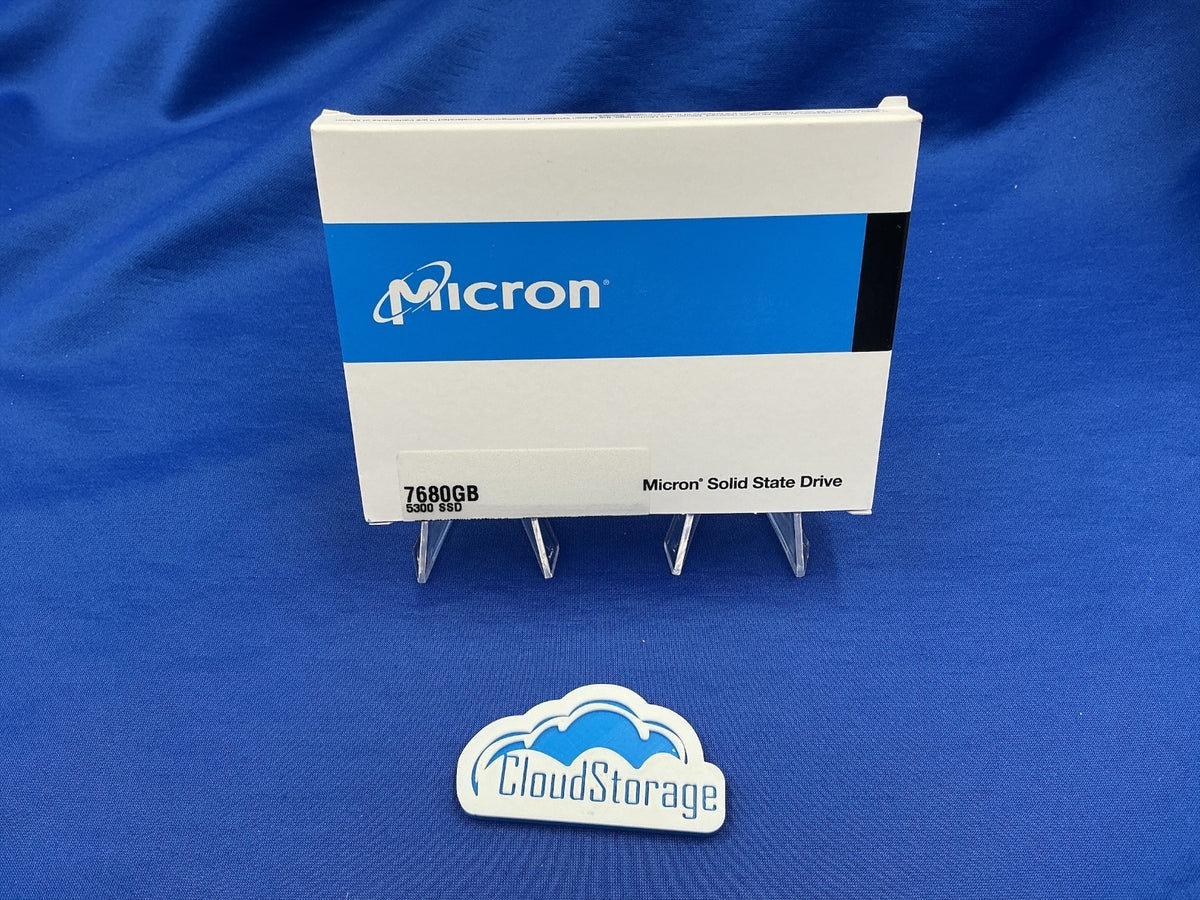 MTFDDAK7T6TDS MICRON 5300 PRO 7.68TB SATA 6Gb/s 2.5" SSD MTFDDAK7T6TDS-1AW1ZABYY