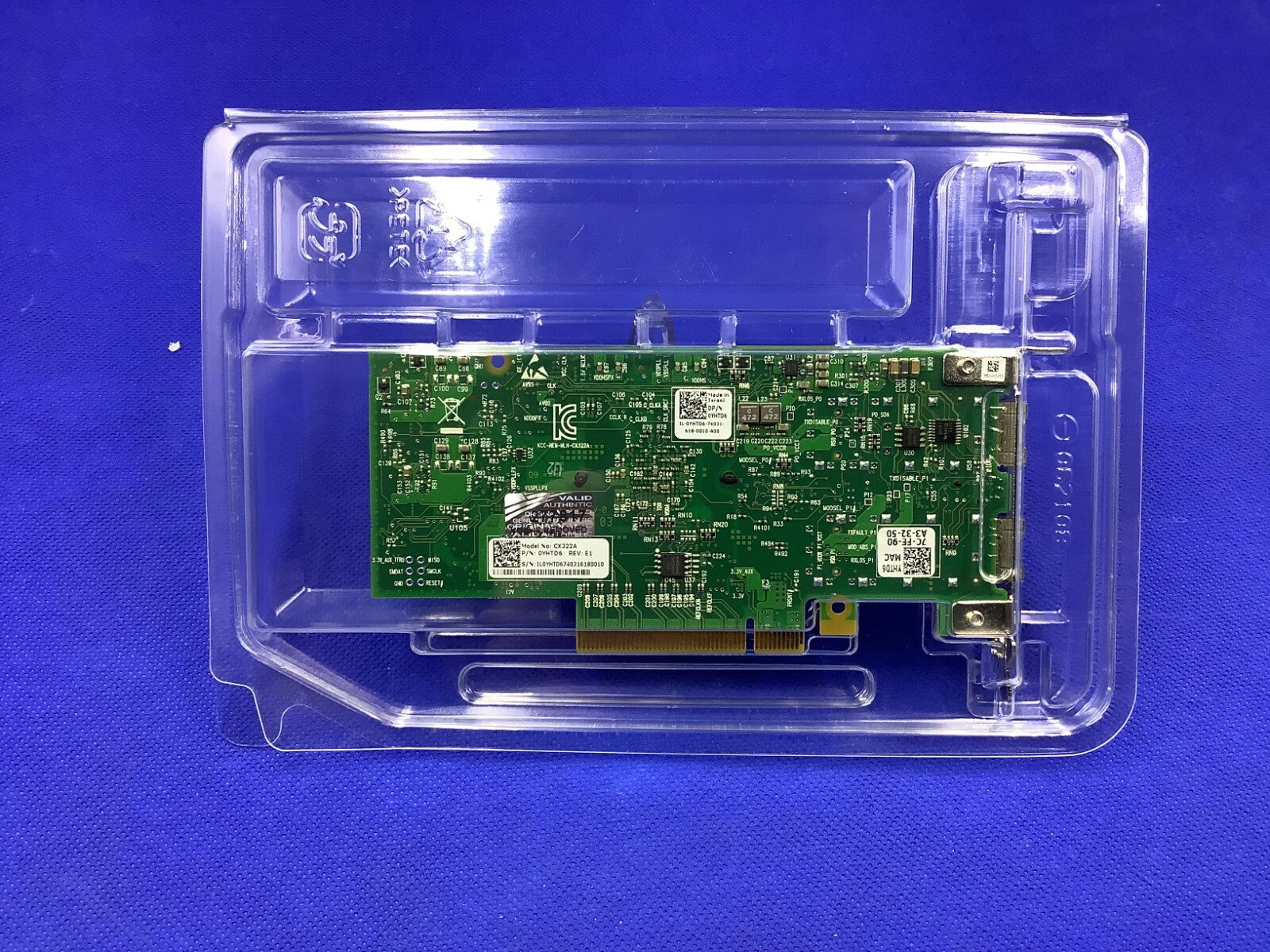 Dell YHTD6 Mellanox CX322A Connectx-3 2-Port 10Gbps PCI-E Network Adaptor 0Y3KKR