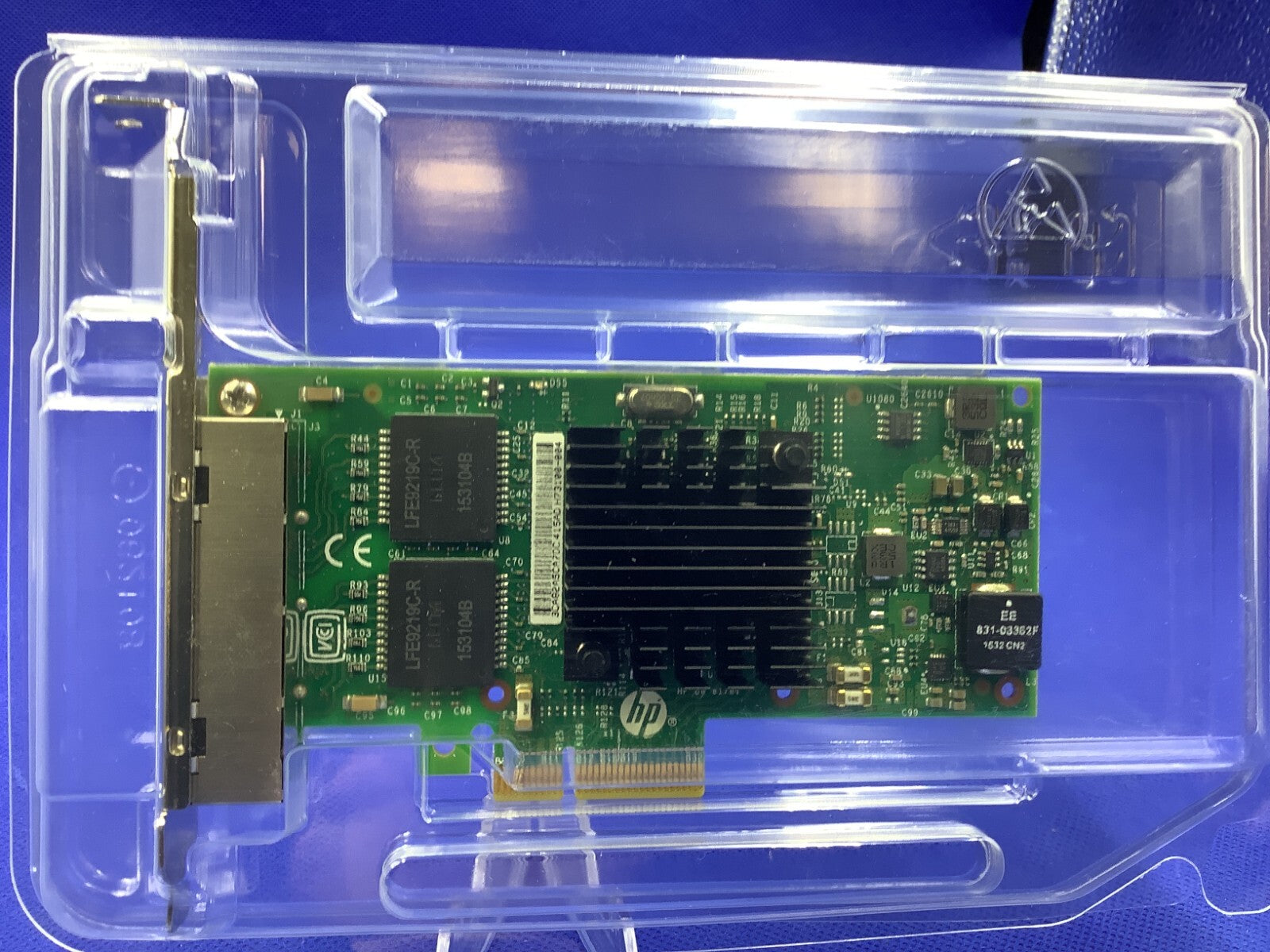 811546-B21 HP ETHERNET 1GB 4-PORT 366T ADAPTER 816551-001 81154 Both Brackets