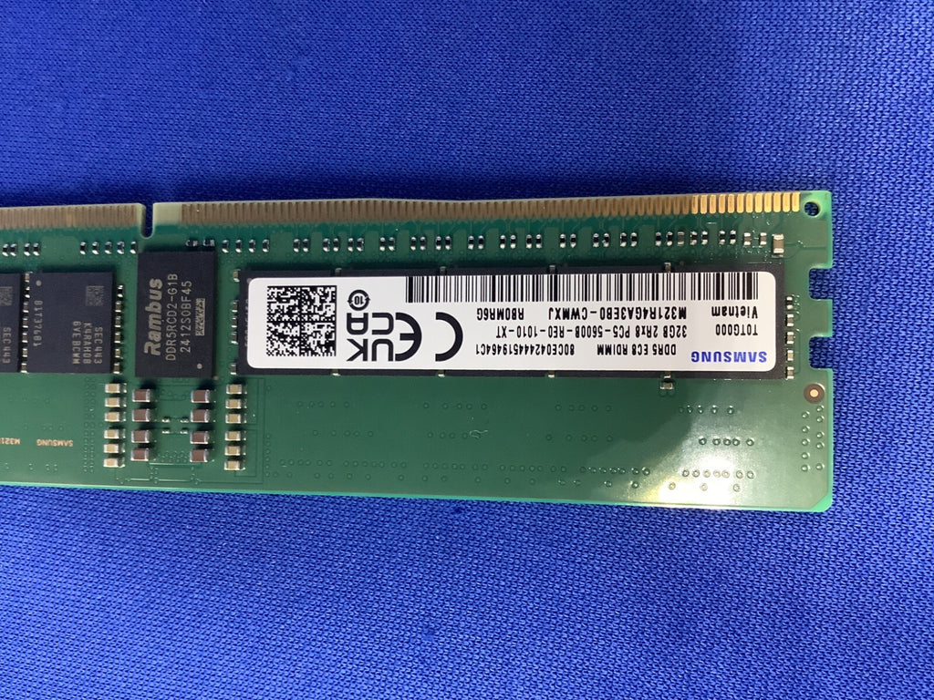 M321R4GA3EB0-CWM SAMSUNG 32GB (1X32GB) 2RX8 PC5-5600B MEMORY