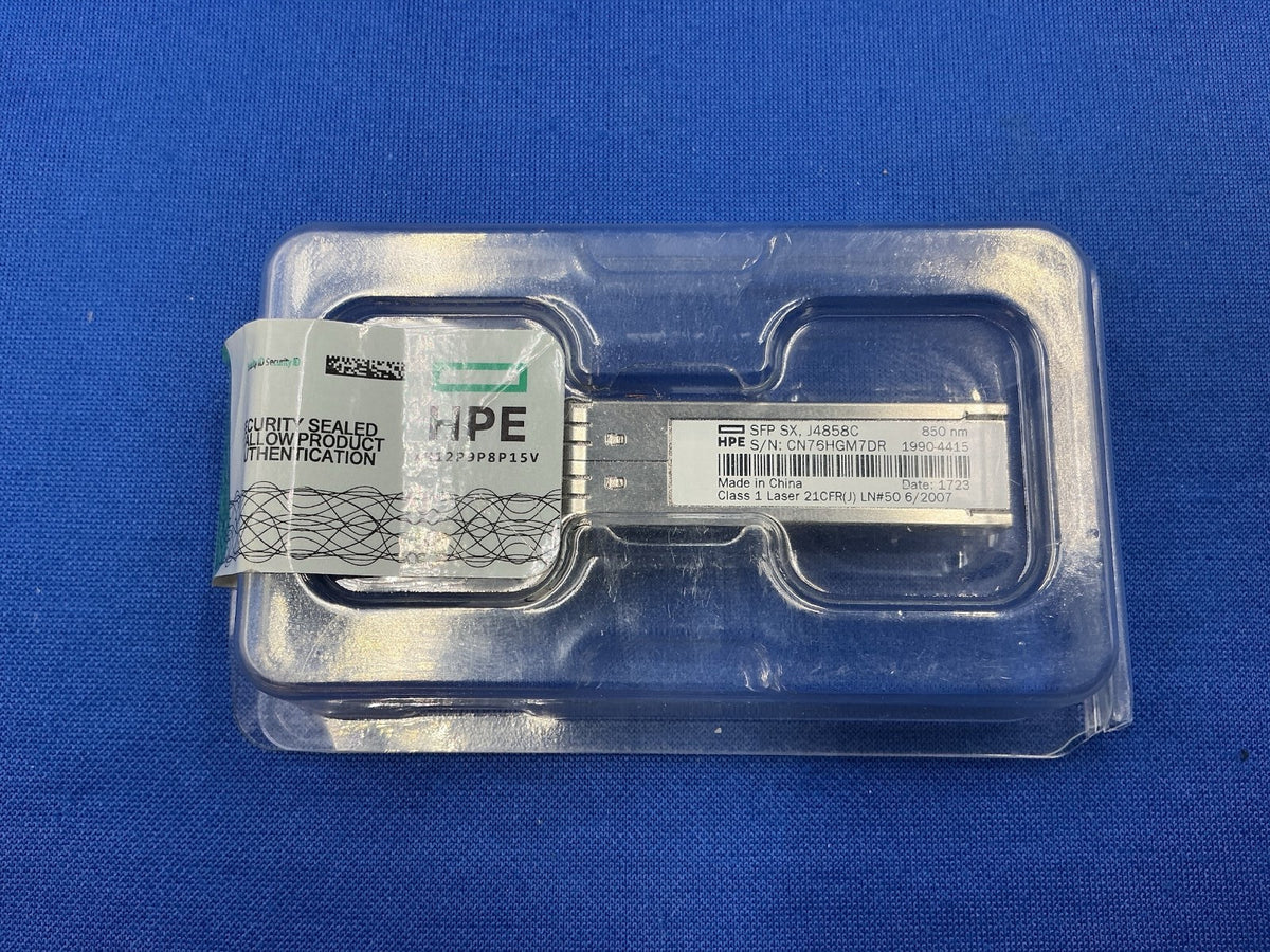 New bulk J4858C Genuine HP X121 1G Gigabit-SX-LC SFP Transceiver J4858-61201