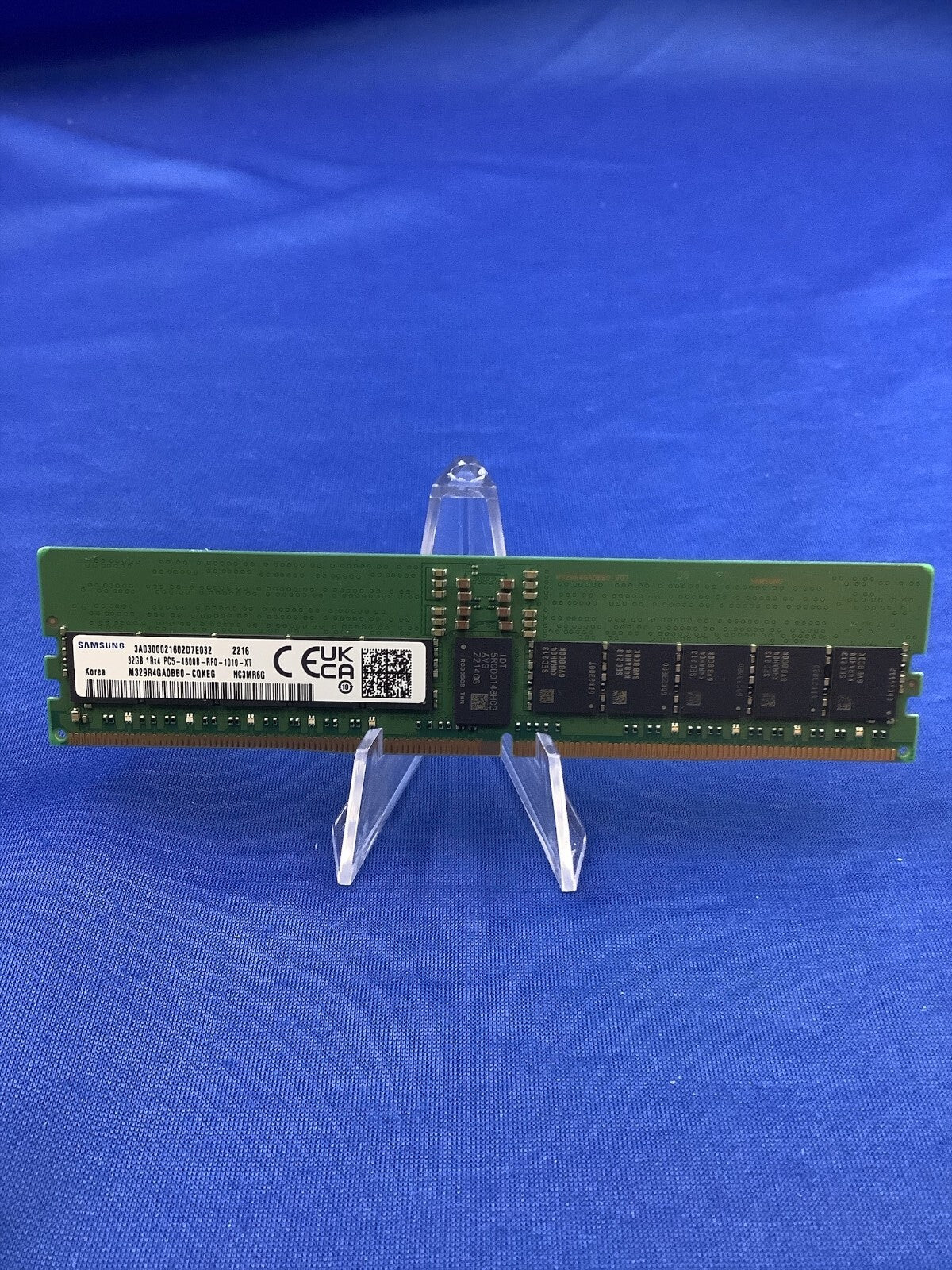 M329R4GA0BB0-CQK SAMSUNG 32GB (1x32GB) 1RX4 PC5-4800B RDIMM MEMORY