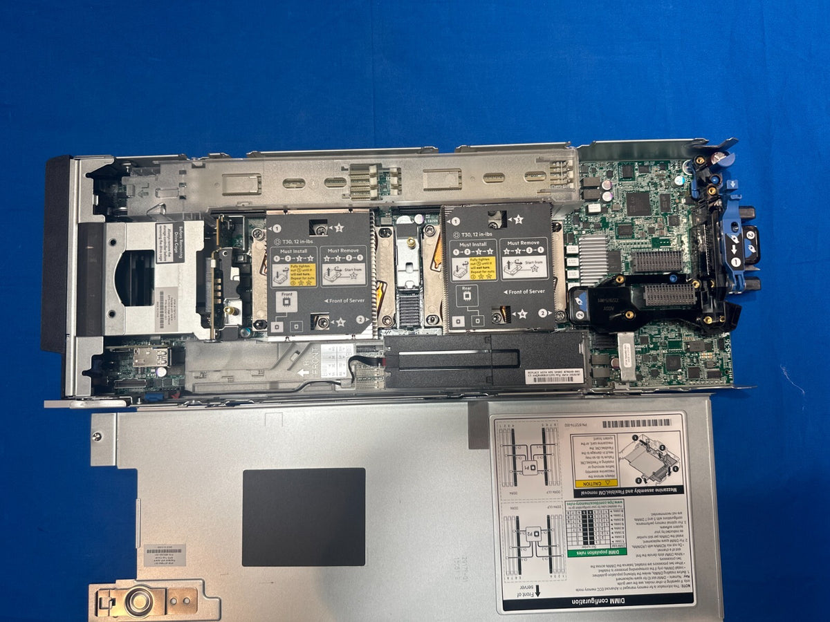 P09524-B21 HPE ProLiant BL460c  G10 V6 Chassis 2SFF Blade P11566-001 2 heatsink