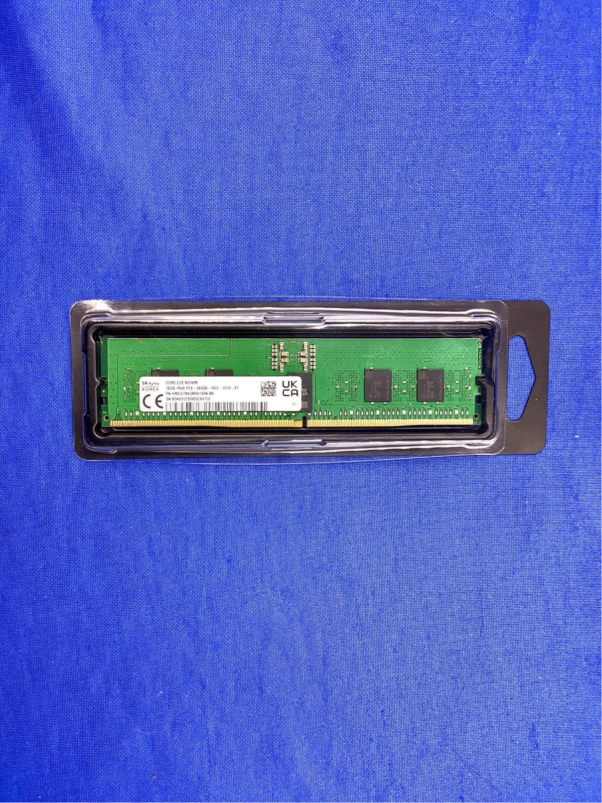 HMCG78AGBRA190N HYNIX 16GB (1x16GB) 1Rx8 PC5-5600B RDIMM MEMORY