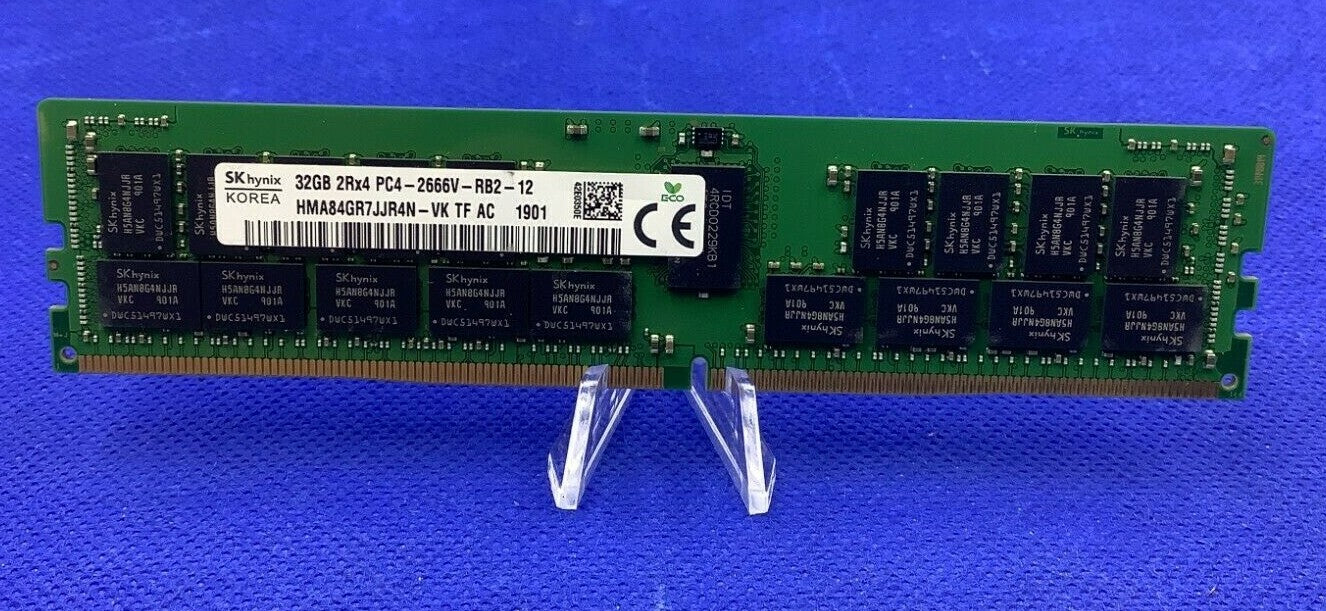 HMA84GR7JJR4N-VK HYNIX 32GB 2RX4 PC4-2666V DDR4-21300 ECC REG MEMORY