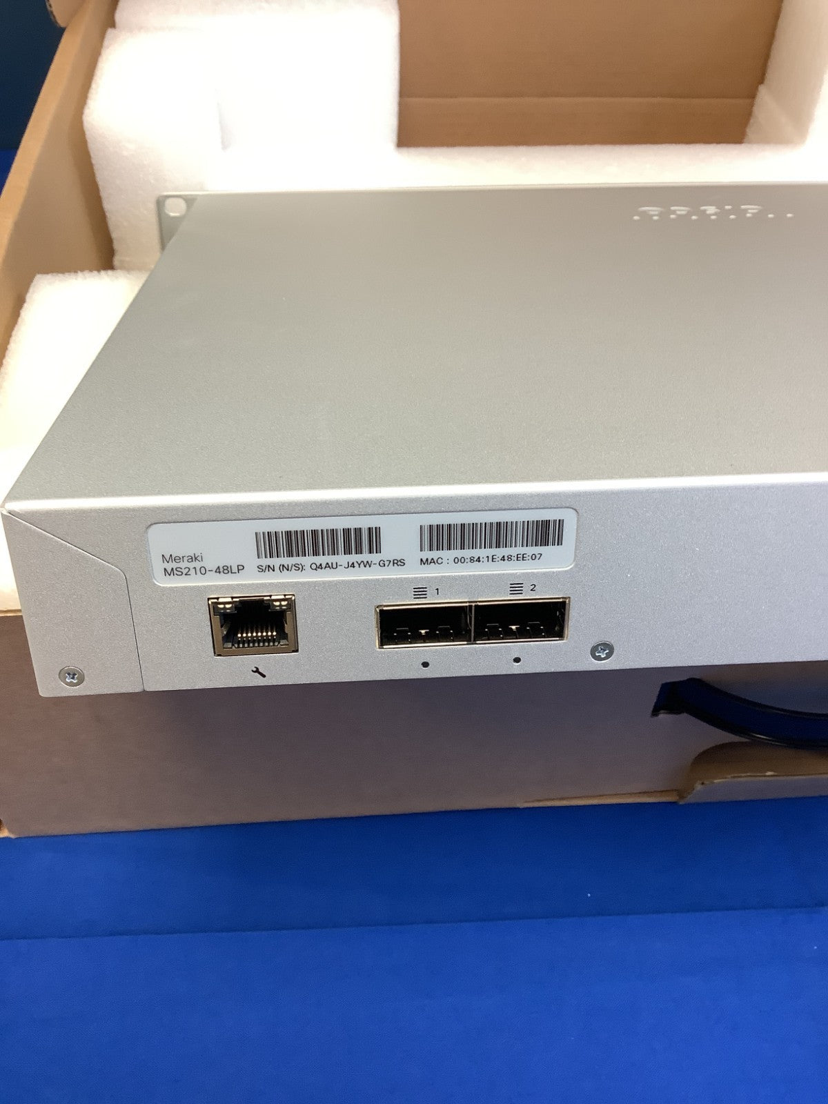 Cisco Meraki MS210-48LP-HW Cloud Managed Switches UNCLAIMED New