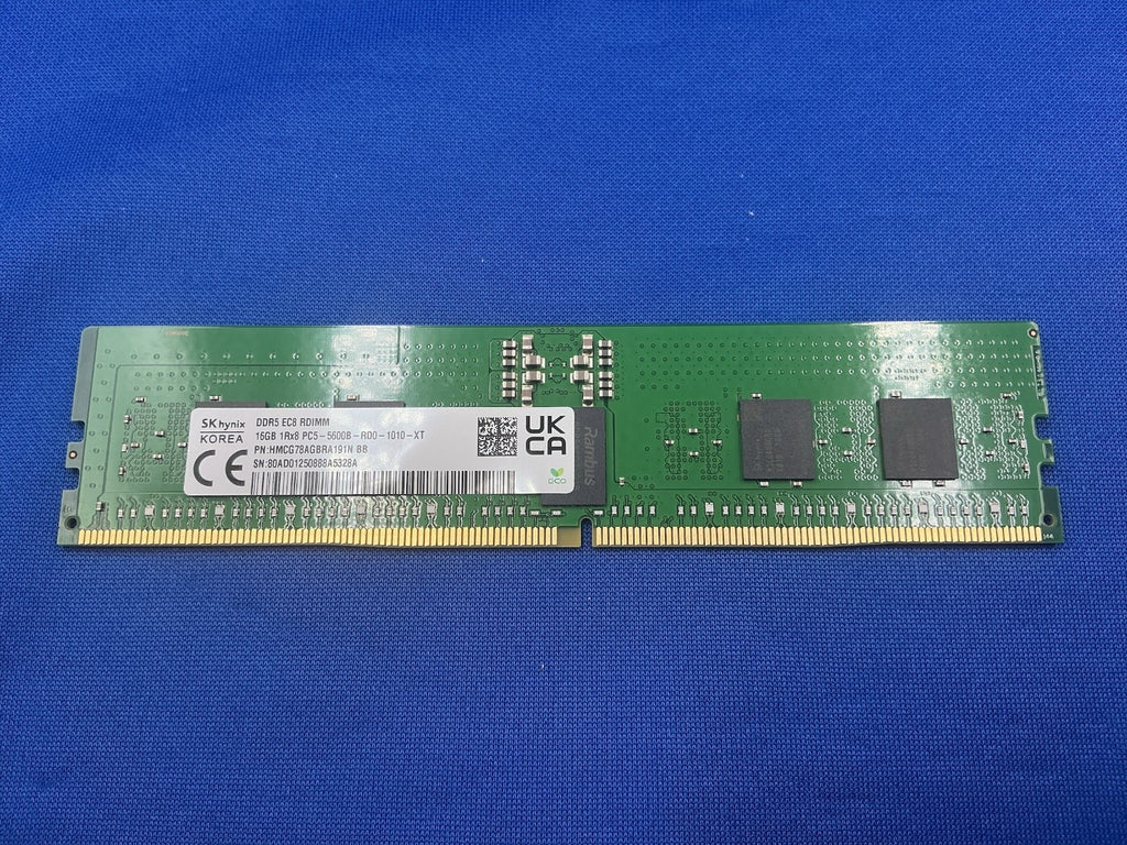 HMCG78AGBRA191N HYNIX 16GB (1x16GB) 1Rx8 PC5-5600B RDIMM MEMORY