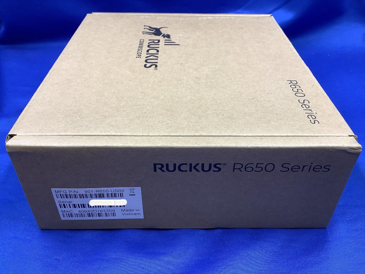 NEW 901-R650-US00 RUCKUS R650 Wi-Fi 6 4x4:4 Indoor Access Point