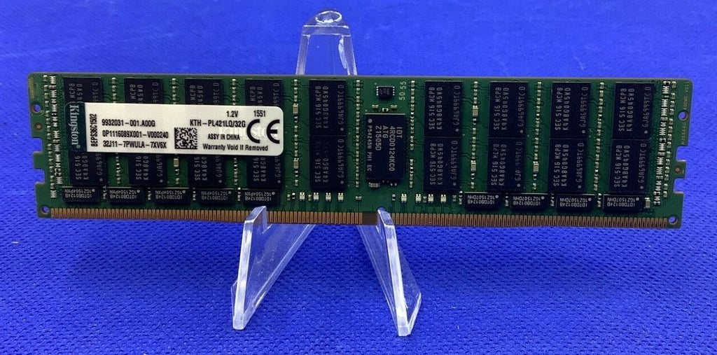 KTH-PL421LQ/32G KINGSTON 32GB (1X32GB) 4RX4 PC4-17000 DDR4 MEMORY