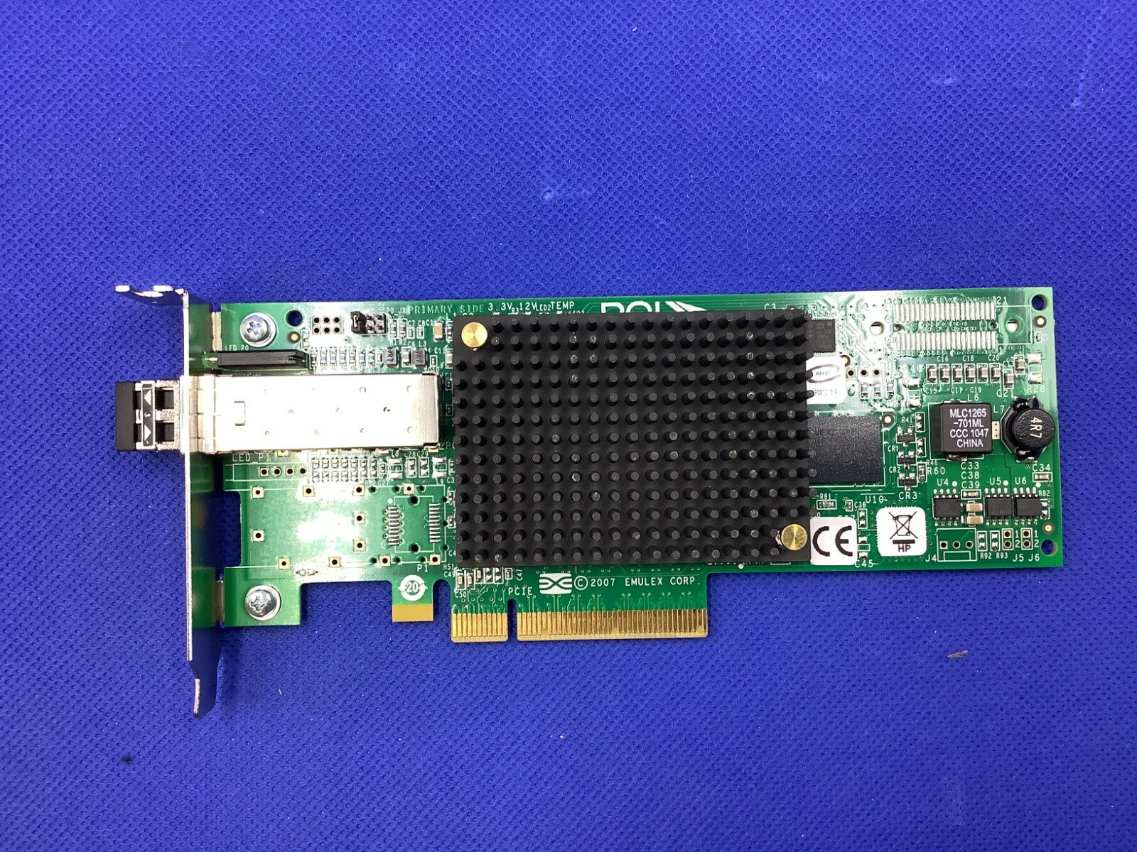 HP 81E 8GB PCIe SINGLE PORT HBA WITH SFP