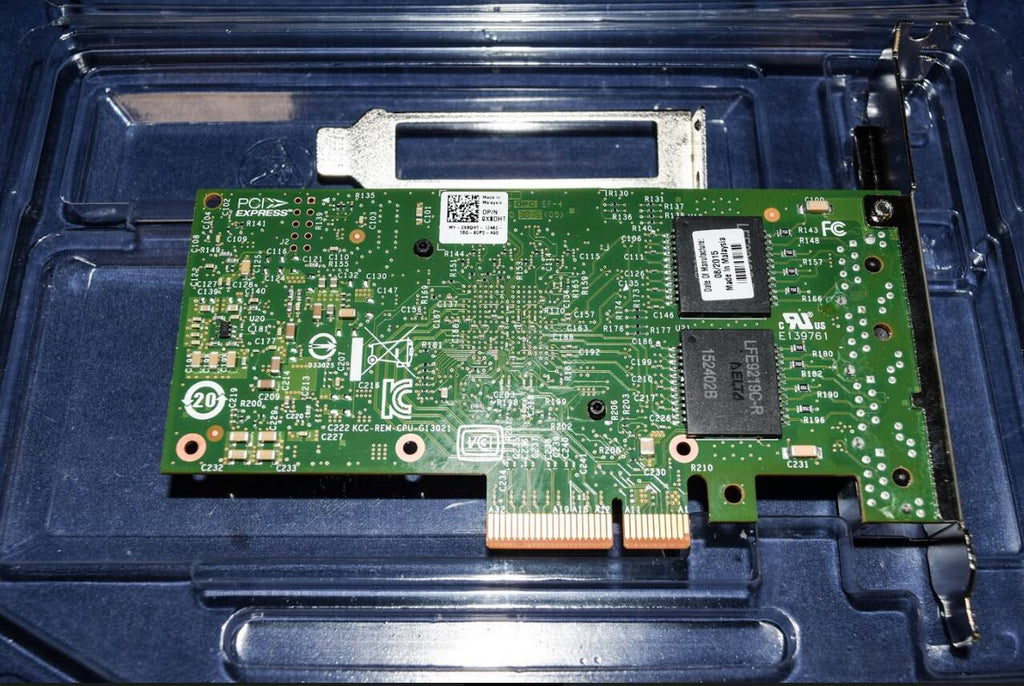 I350-T4V2 DELL/INTEL 1GbE PCI-E QUAD PORT ADAPTER Dell X8DHT  T34F4 Both bracket