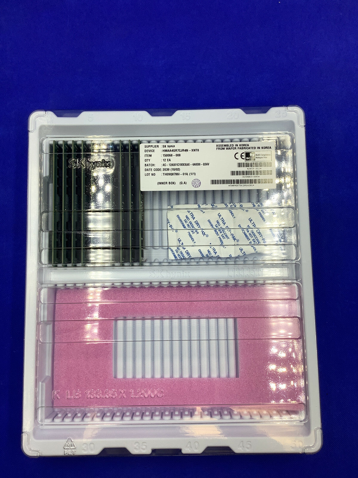 HMAA4GR7CJR4N-XN HYNIX 32GB (1X32GB) 1RX4 PC4-3200AA MEMORY MODULE