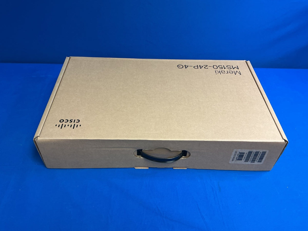 CISCO MERAKI MS150-24P-4G 24-PORT POE 4X1G UPLINK CLOUD MANAGED SWITCH UNCLAIMED