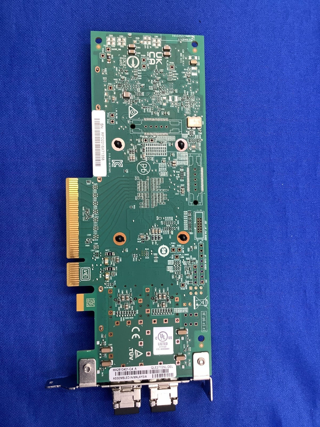 QLE2772N DELL Marvell QLogic Enhanced 32GFC PCIe 4.0 Fibre Channel Adapter