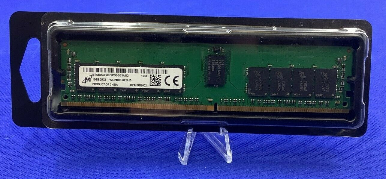 MTA18ASF2G72PDZ-2G3A1 MICRON 16GB (1X16GB) 2RX8 PC4-2400T DDR4 MEMORY