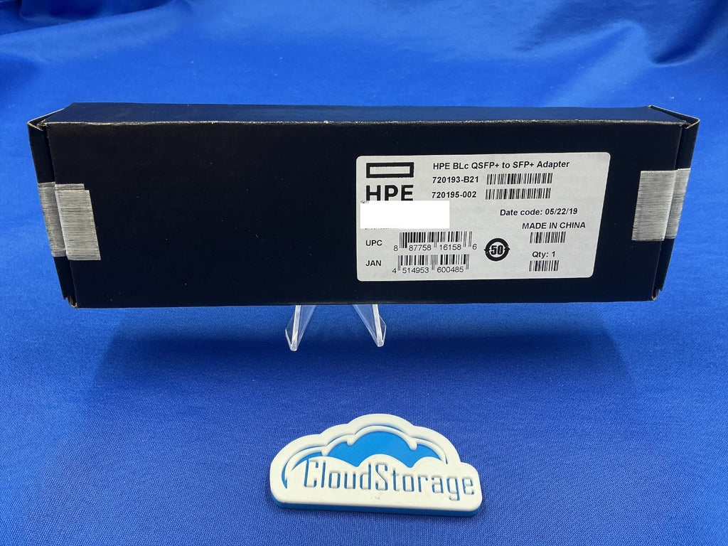 NOB 720193-B21 HPE BLADESYSTEM C-CLASS QSFP+ TO SFP+ ADAPTER