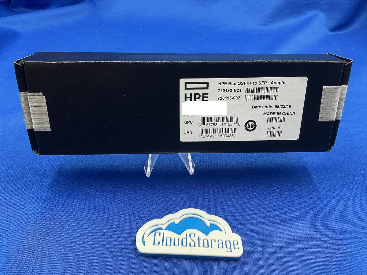 NOB 720193-B21 HPE BLADESYSTEM C-CLASS QSFP+ TO SFP+ ADAPTER