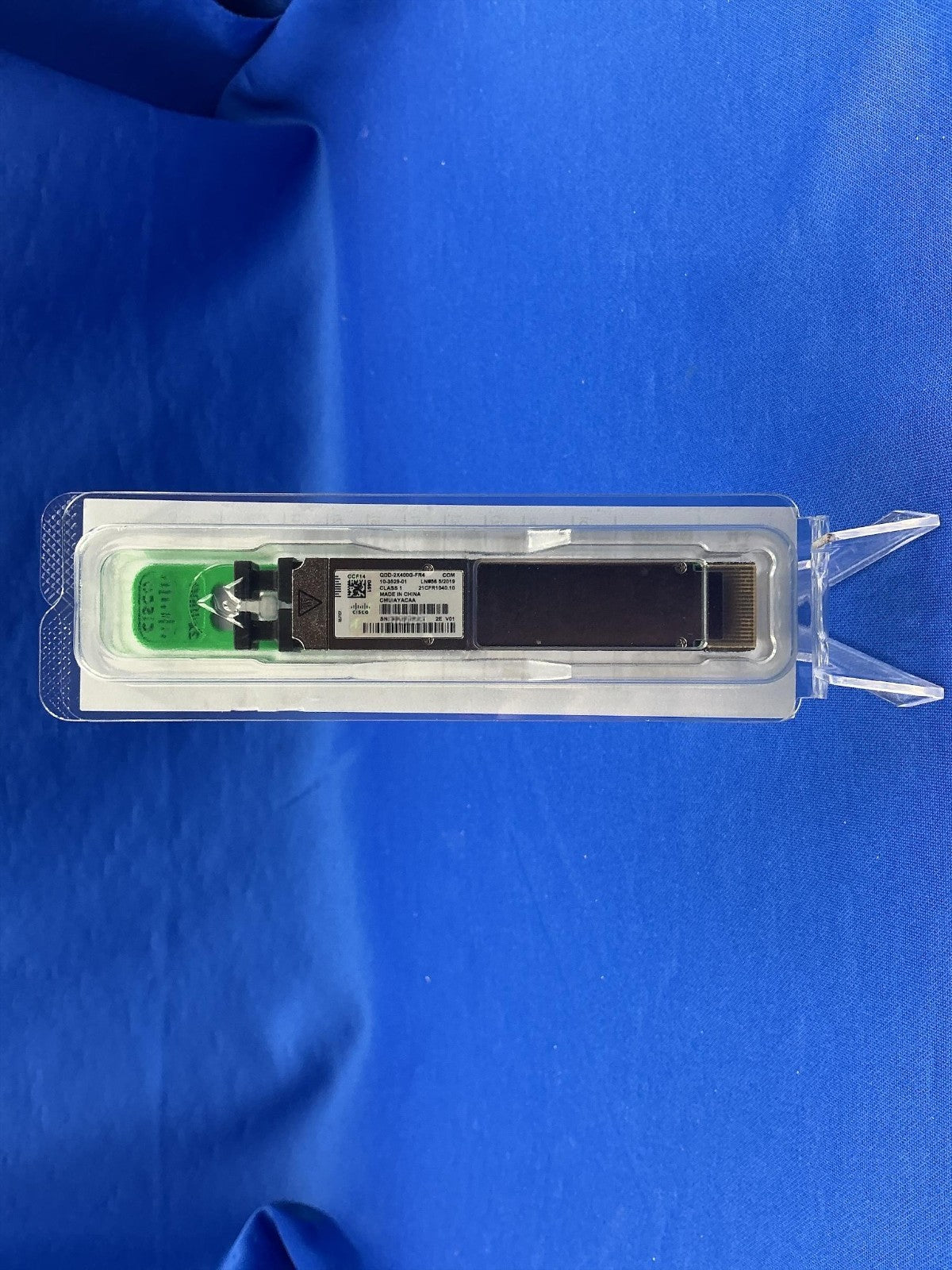 QDD-2X400G-FR4 CISCO 400G QSFP-DD 2x400G-FR4, 2-km Duplex SMF Transceiver