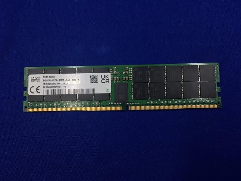 HMCG94MEBRA123N HYNIX 64G (1X64GB) 2RX4 PC5-4800B MEMORY