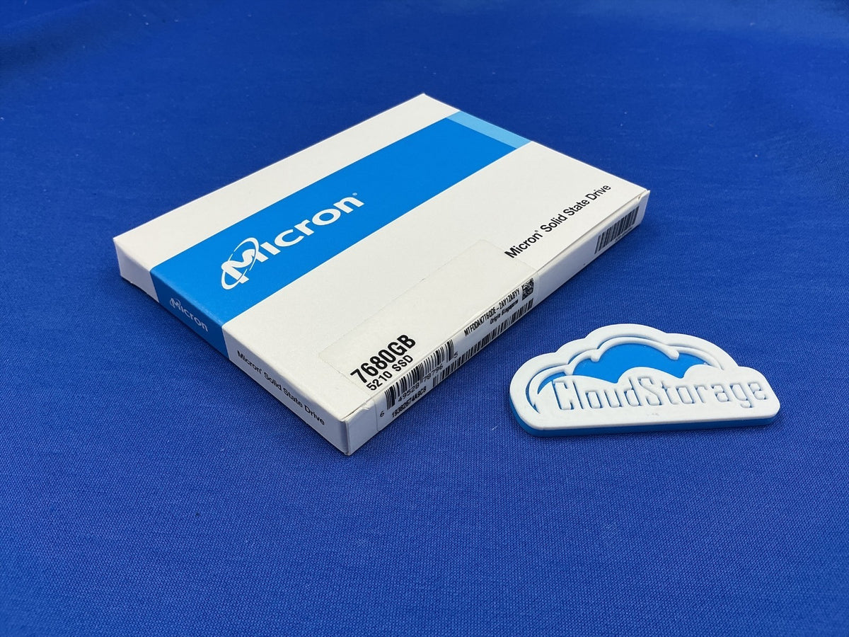 MTFDDAK7T6QDE Micron 5210 ION 7.68TB SATA 6Gb/s QLC 2.5" Enterprise SSD