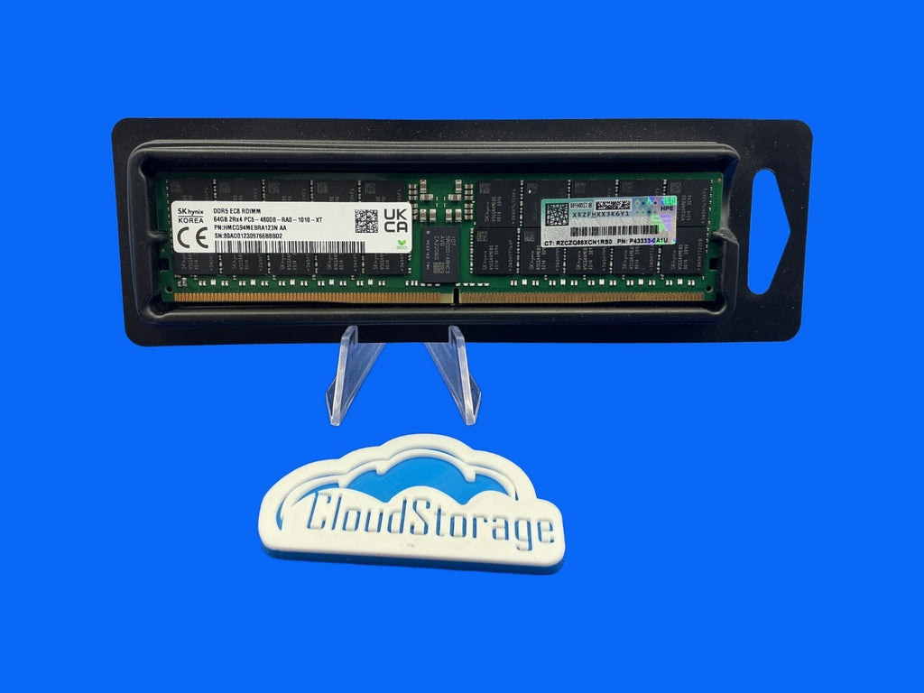 P43333-0A1U HPE 64GB (1X64GB) 2Rx4 PC5-4800B MEMORY P48502-001 P43331-B21