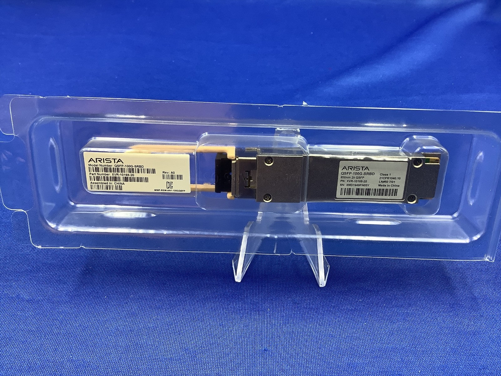QSFP-100G-SRBD Arista 100GB BASE-BIDI OM3/100m OM4 MMF QSFP28 Transceiver