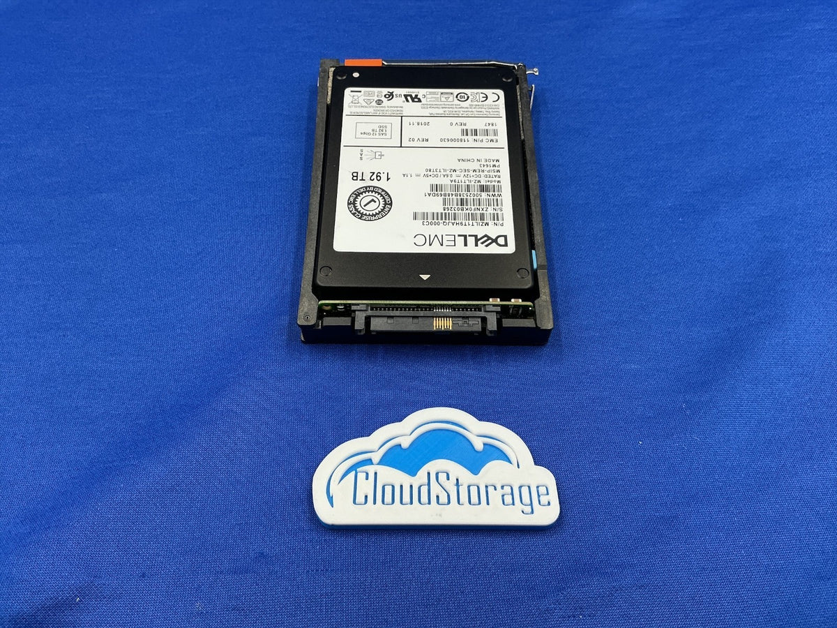 Dell EMC 118000630 Samsung PM1643 1.92TB SAS 12Gb/s 2.5" SSD MZ-ILT1T9A