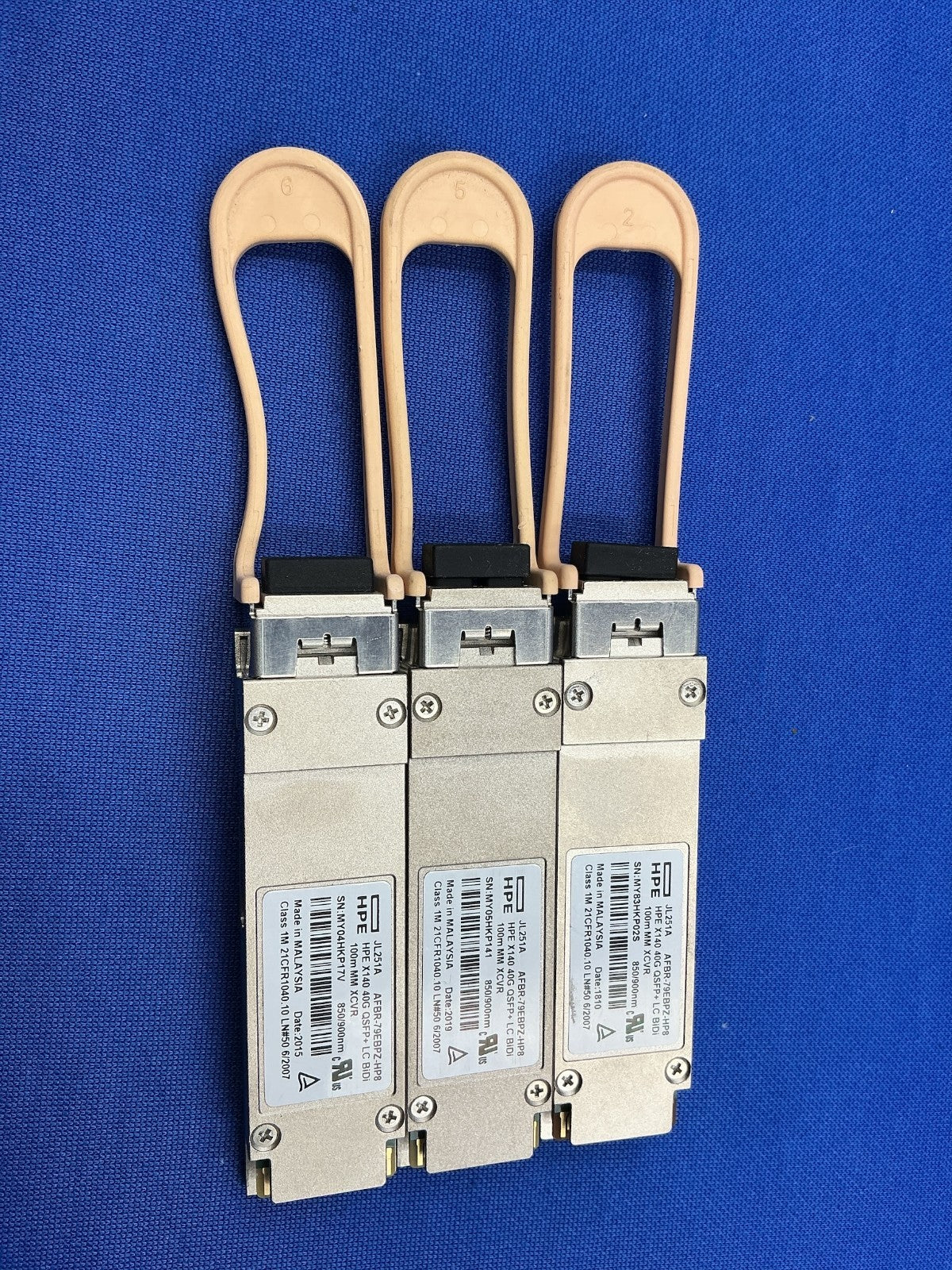 JL251A HPE X140 40G QSFP+ LC BiDi 100m MM XCVR