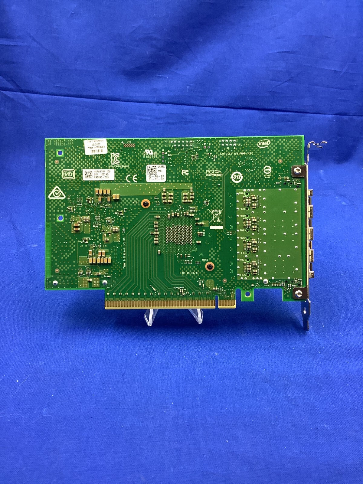 Dell/Intel E810-XXVDA4 Quad Port 10/25GbE SFP28 Adapter VK88G 0VK88G