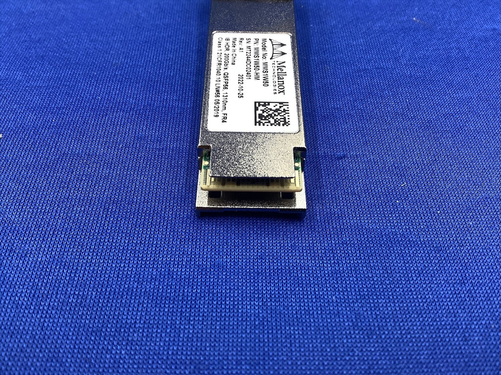 MMS1W50-HM Mellanox 200GbE IB HDR QSFP56 1310NM FR4 Optical Transceiver