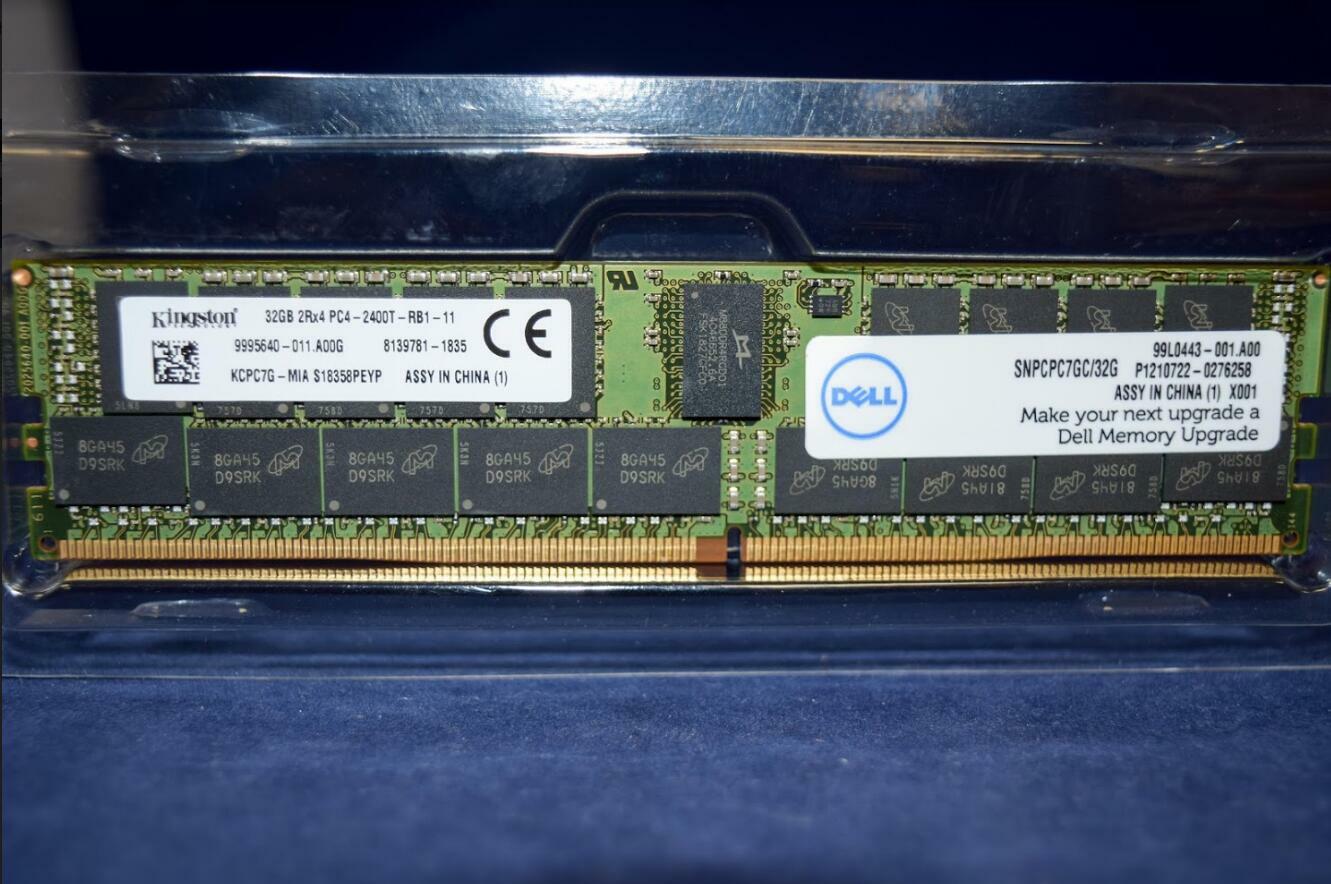 SNPCPC7GC/32G DELL 32GB (1X32GB) 2RX4 PC4-2400T MEMORY